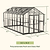 Vego Victorian Greenhouse - 8.5ft Wide
