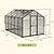 Vego Junior Victorian Greenhouse - 8.0ft Wide