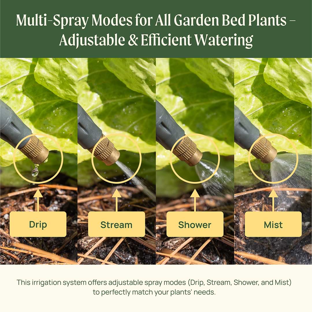 garden spray watering system Vego Irrigation Kit | Garden Sprinkler Supplies