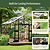 Vego Victorian Greenhouse - 10.5ft Wide