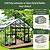 Vego Grand Victorian Greenhouse - 12.5ft Wide