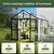 Vego Victorian Greenhouse - 8.5ft Wide