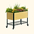 Woodgrain Elevated Bed | VegoGarden