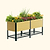 Woodgrain Elevated Bed | VegoGarden