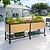 Woodgrain Elevated Bed | VegoGarden