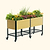 Woodgrain Elevated Bed | VegoGarden