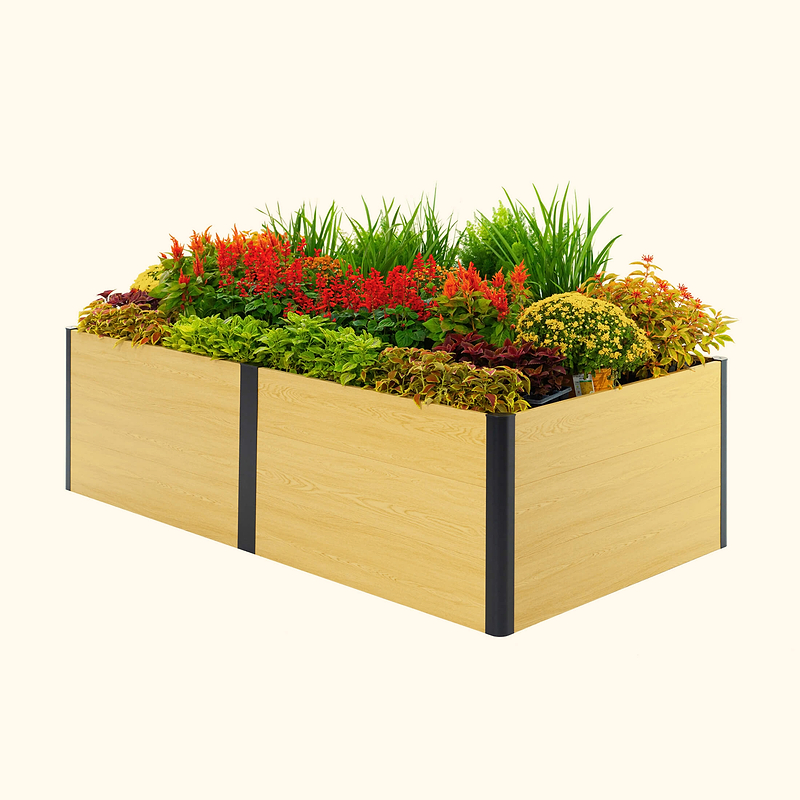 26" Tall Woodgrain 4&