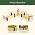 Woodgrain L Shape Metal Raised Garden Bed | Vego Garden