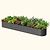 vego-garden-17-tall-x-in-1-giant-modular-metal-raised-garden-bed-kit | Vego Garden