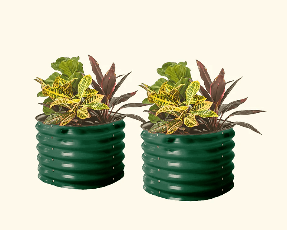 17 planter pot 17" Tall Herb Garden Bed 24" Wide