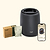 Kitchen Composter Black | Vego Garden