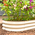 Vego Garden | 11" Tall 4 In 1 Modular Metal Raised Garden Bed Kit Pearl White