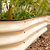 Vego Garden | 11" Tall 4 In 1 Modular Metal Raised Garden Bed Kit Pearl White