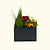 17" Tall 27" x 83" Modern Metal Raised Garden Bed |Vego Garden|Midnight Blue