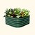 vego-garden-17-tall-4-in-1-small-modular-metal-raised-garden-bed-kit | Vego Garden