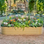 Vego Graden | 17" Tall 10 In 1 Modular Metal Raised Garden Bed Kit | Sunlight Oak