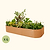 4-Pack 17" Tall 10 In 1 Modular Metal Raised Garden Bed Kit | Terra Cotta