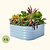 4-Pack 17" Tall 4 In 1 Small Modular Metal Raised Garden Bed Kit