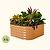4-Pack 17" Tall 4 In 1 Small Modular Metal Raised Garden Bed Kit