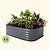 4-Pack 17" Tall 6 In 1 Medium Modular Metal Raised Garden Bed Kit
