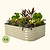 4-Pack 17" Tall 6 In 1 Medium Modular Metal Raised Garden Bed Kit