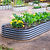 17" Tall 10 In 1 Modular Metal Raised Garden Bed Kit | Vego Garden 