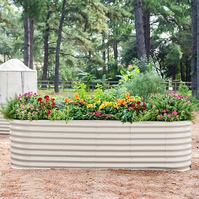 Vego Garden 26 Tall 10 In 1 Modular Metal Raised Garden Bed