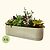 Vego Garden 26 Extra Talll 4-pack 10 In 1 Modular Metal Raised Garden Bed Kit-Pearl White