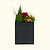 32" Extra Tall Modern 27" x 53" Metal Raised Garden Bed|Vego Garden| MidnightBlue 
