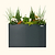 32" Extra Tall Modern 27" x 53" Metal Raised Garden Bed|Vego Garden| MidnightBlue 