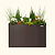 32" Extra Tall Modern 27" x 53" Metal Raised Garden Bed|Vego Garden| UmberBrown