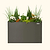 32" Extra Tall Modern 27" x 53" Metal Raised Garden Bed|Vego Garden| UrbanCharcoal 