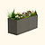 32" Extra Tall Modern 27" x 83" Metal Raised Garden Bed|Vego Garden| UrbanCharcoal