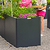 32" Tall Modern 27" x 83" Metal Raised Garden Bed - With Intermediate Floor