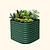 Vego Garden | 32" Extra Tall 4 In 1 Modular Metal Raised Garden Bed Kit | Olive Green