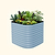Vego Garden | 32" Extra Tall 4 In 1 Modular Metal Raised Garden Bed Kit | Olive Green
