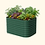 Vego Garden | 32" Extra Tall 6 In 1 Modular Metal Raised Garden Bed Kit | Sky Blue