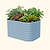 Vego Garden | 32" Extra Tall 6 In 1 Modular Metal Raised Garden Bed Kit | Sky Blue