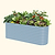 Vego Garden | 32" Extra Tall 9 In 1 Modular Metal Raised Garden Bed Kit | Sky Blue