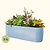 4-Pack 32" Extra Tall 10 In 1 Modular Metal Raised Garden Bed Kit | Sky Blue
