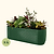4-Pack 32" Extra Tall 10 In 1 Modular Metal Raised Garden Bed Kit | British Green