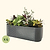 4-Pack 32" Extra Tall 10 In 1 Jumbo Modular Metal Raised Garden Bed Kit