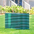 32" Tall 4 In 1 Modular Metal Raised Garden Bed Kit | Vego Garden