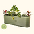 4-Pack 32" Extra Tall 9 In 1 Modular Metal Raised Garden Bed Kit Olive Green