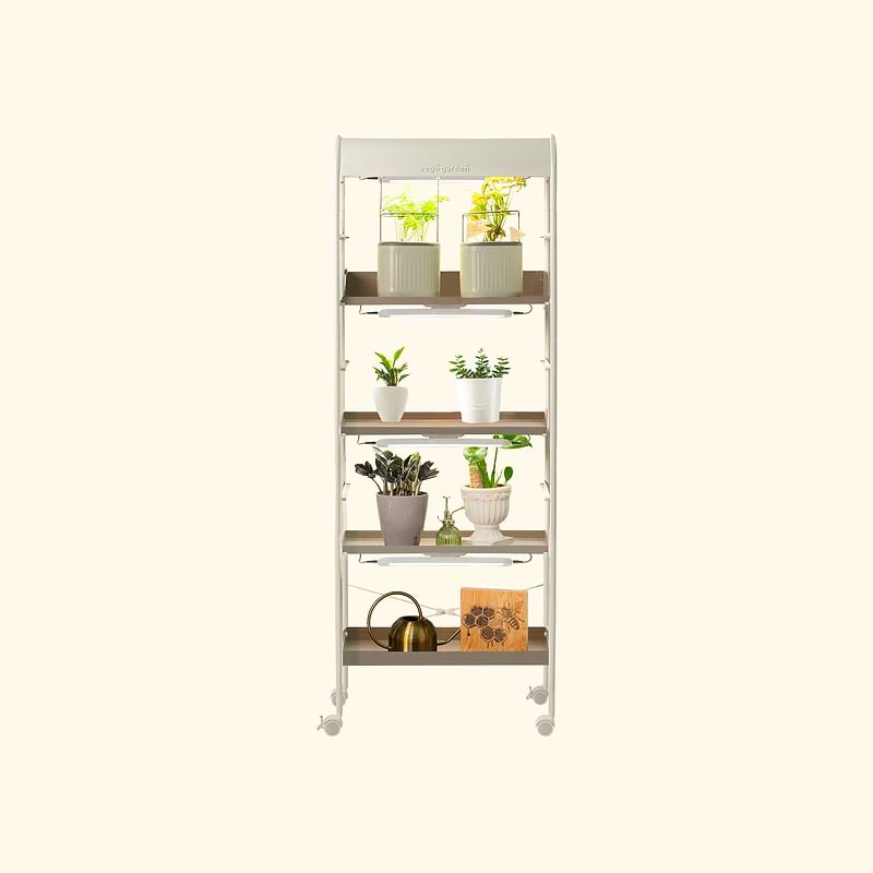 shelves for growing plants indoors 4 Tier Grow Light Garden