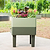 EZCube Self-Watering Planter 21" x 24" Elevated - Sage Green