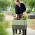 EZCube Self-Watering Planter 21" x 24" Elevated - Sage Green