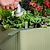 EZCube Self-Watering Planter 21" x 48" Elevated - Sage Green