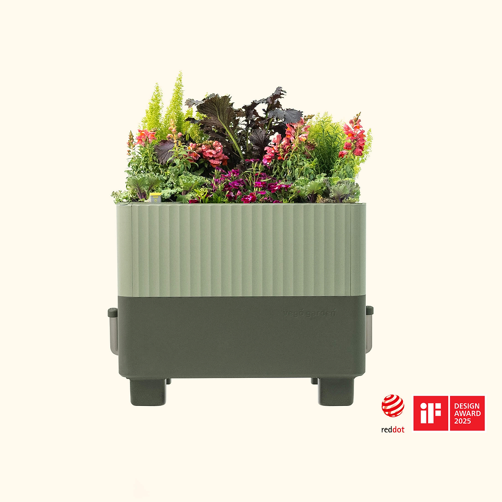 self watering planter australia EZCube Self-Watering Planter 21" x 24"