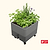EZCube Self-Watering Rolling Planter 21” x 24”